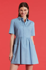 Jordan Denim Shirtdress- Chambray