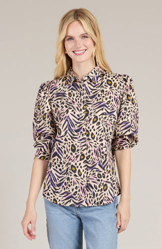 Lawson Top - Animal Multi