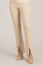 Margie Point Slit Pant - Flax