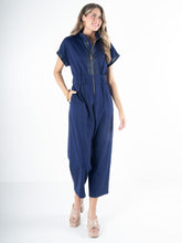 Poppy Jumpsuit - Navy