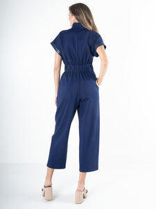 Poppy Jumpsuit - Navy