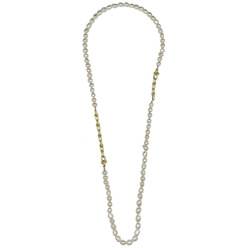 The Roxy Necklace 36' - Gold