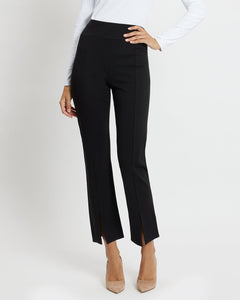 Martina Velvet Pant - Black