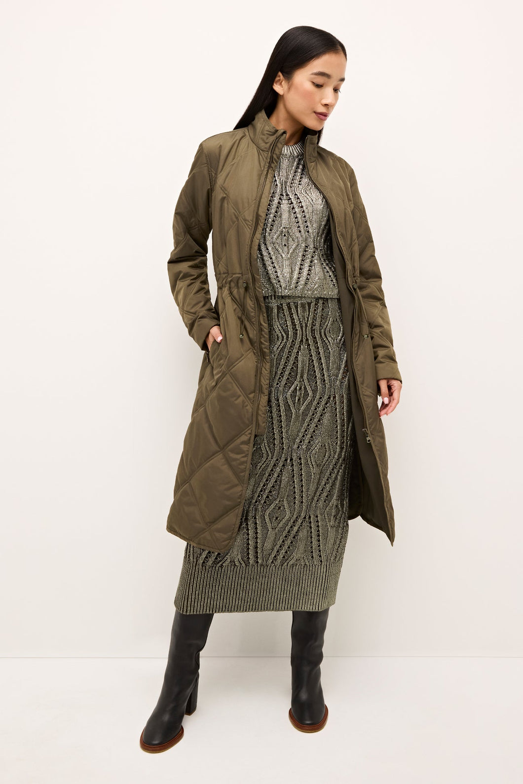 Aiden Coat - Army