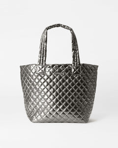 Medium Metro Tote Deluxe - Pewter