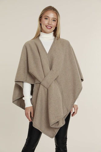 Knit Wrap - Taupe