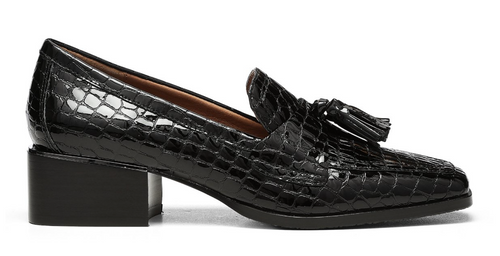 Loafer w Tassel - Black